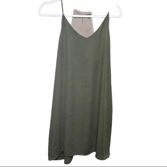 Tempted Women's Reversible Dress Olive / Khaki - Picture 1 of 4
